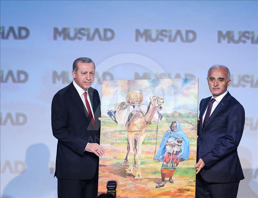 Erdoğan MÜSİAD EXPO ve 20. Uluslararası İş Forumu Kongresi'ne katıldı