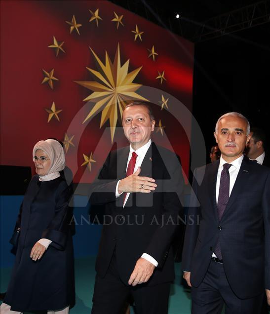 Erdoğan MÜSİAD EXPO ve 20. Uluslararası İş Forumu Kongresi'ne katıldı