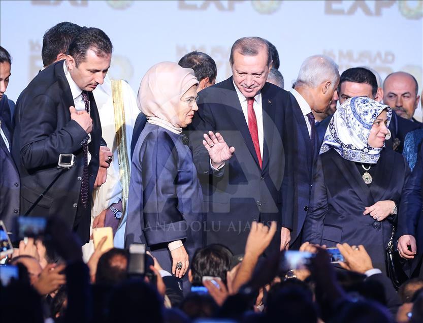 Erdoğan MÜSİAD EXPO ve 20. Uluslararası İş Forumu Kongresi'ne katıldı