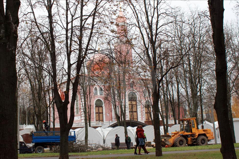 Minsk Camisi açılışına doğru
