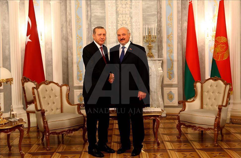 Turkish President Erdogan in Belarus
