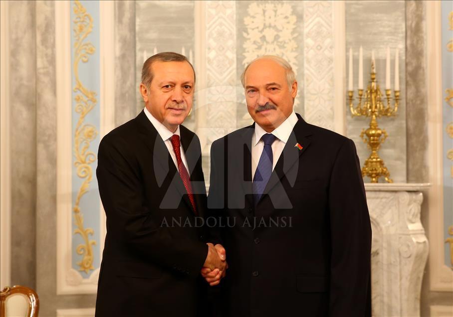 Turkish President Erdogan in Belarus