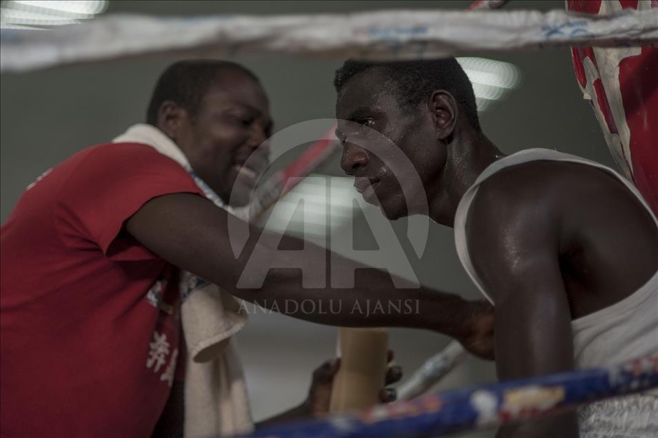 Ghana's National Amateur Boxing Championship in Accra.