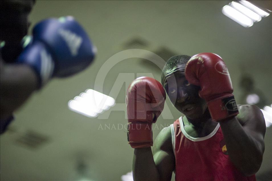 Ghana's National Amateur Boxing Championship in Accra.