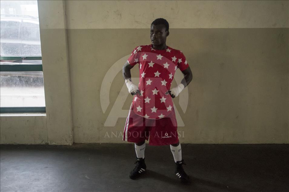 Ghana's National Amateur Boxing Championship in Accra.