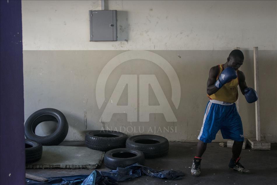Gana'da amatör boks müsabakalarının finali
