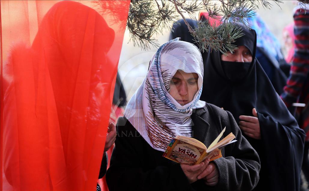 Erzurum'da binler tarihine yürüdü
