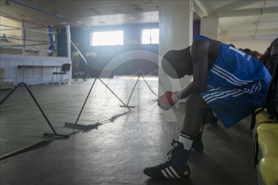 Ghana's National Amateur Boxing Championship in Accra.