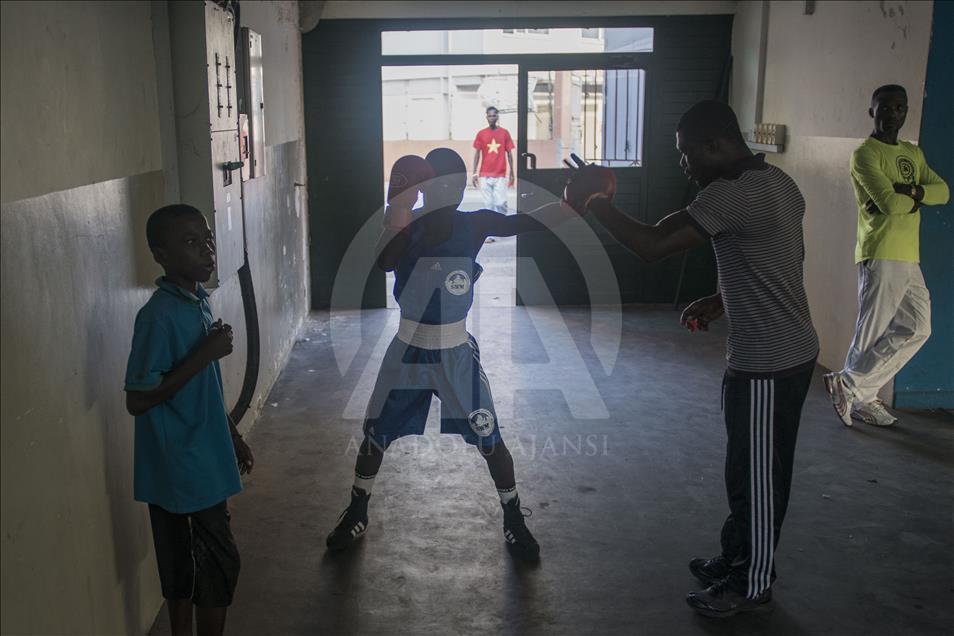 Ghana's National Amateur Boxing Championship in Accra.