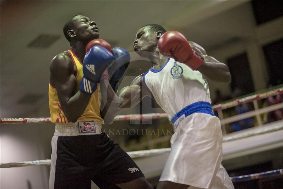Ghana's National Amateur Boxing Championship in Accra.