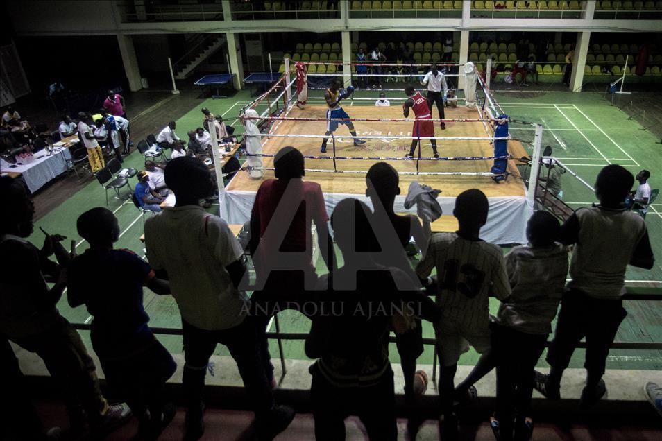 Ghana's National Amateur Boxing Championship in Accra.