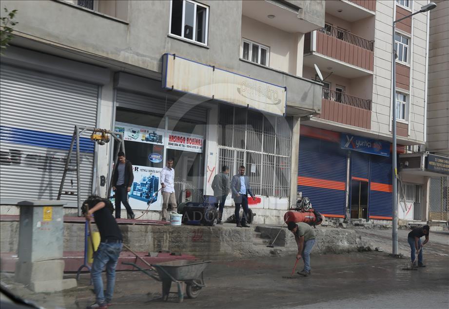 Şırnak'ta vatandaşlar terör örgütü PKK'ya tepkili