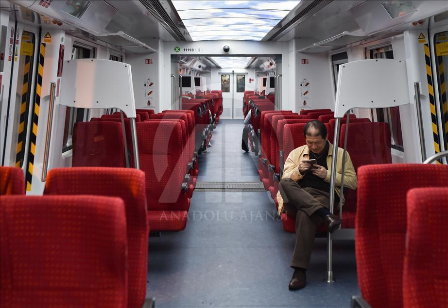 Çin metrosunda 'business class' uygulaması