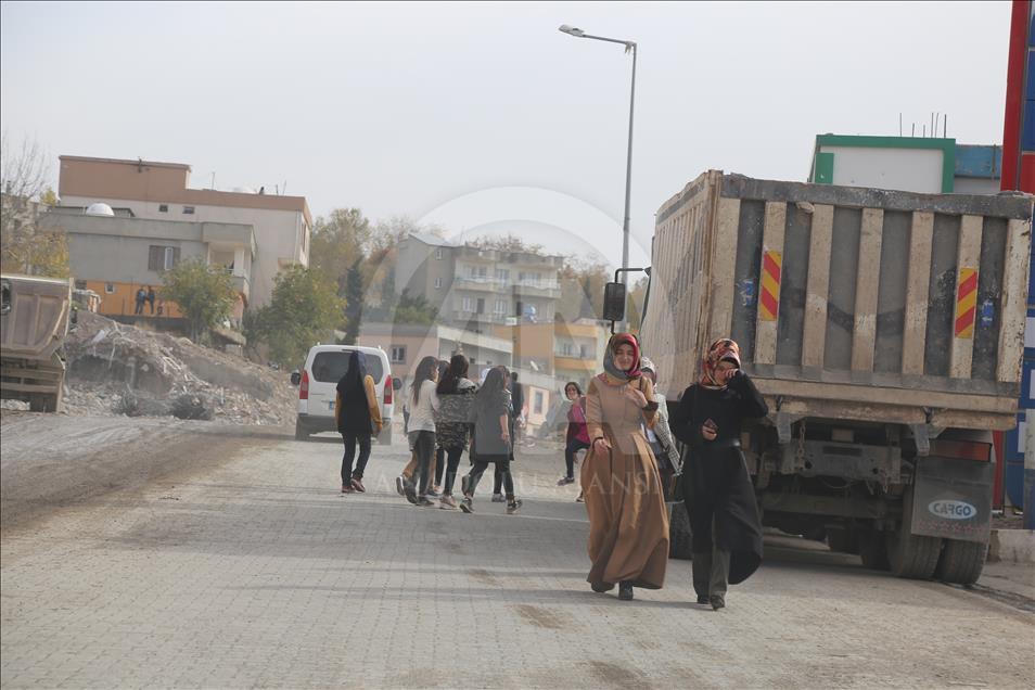 Şırnak'ta vatandaşlar terör örgütü PKK'ya tepkili