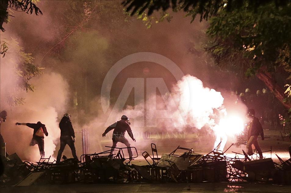 43rd anniversary of the 1973 students uprising against the military junta in Greece