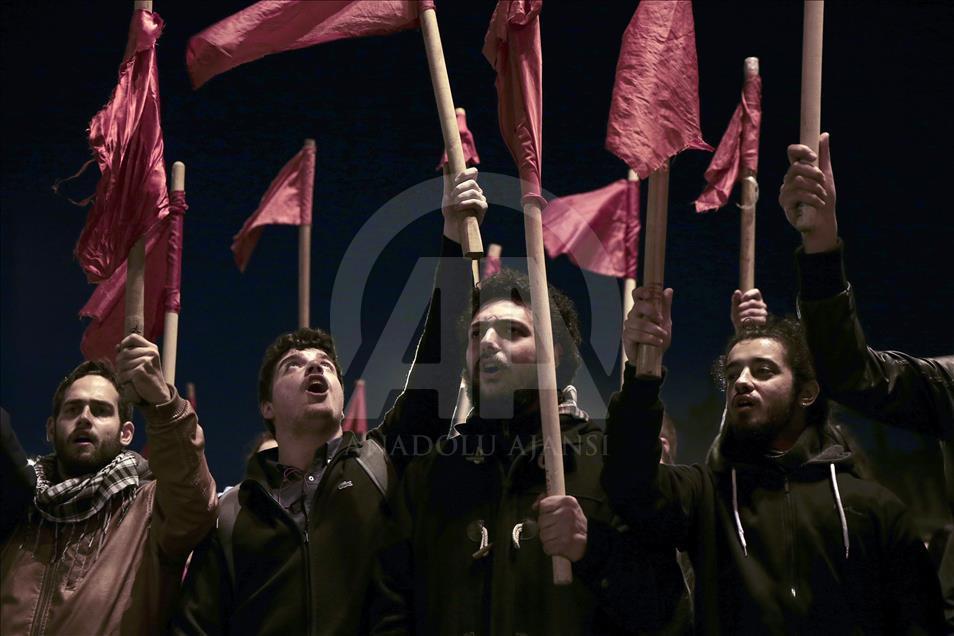 43rd anniversary of the 1973 students uprising against the military junta in Greece