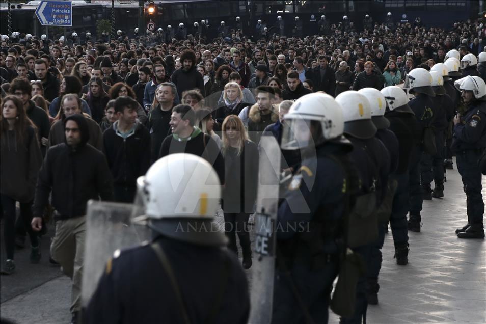 43rd anniversary of the 1973 students uprising against the military junta in Greece