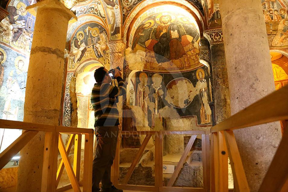 Nevsehir, Turska - 19. novembar 2016: Crkve u Kapadokiji, poznat