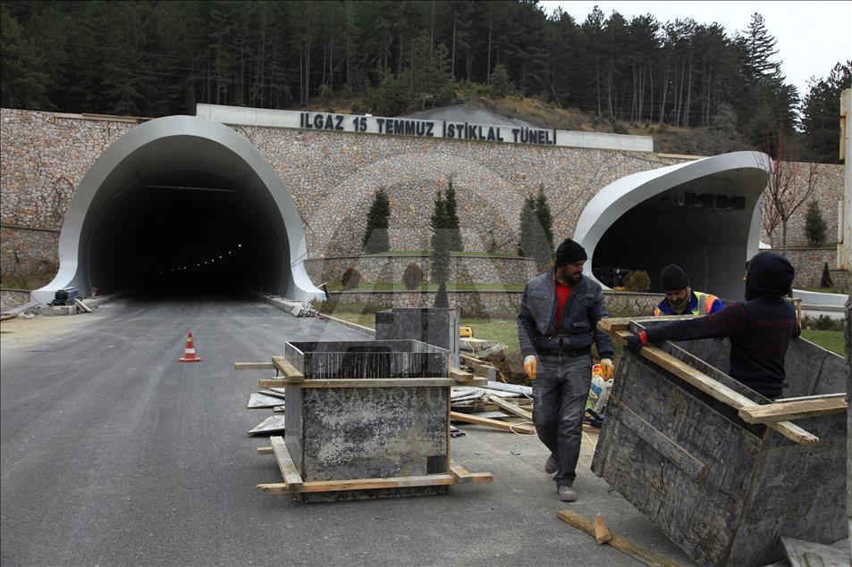 "Ilgaz'ı dize getiren tünel"