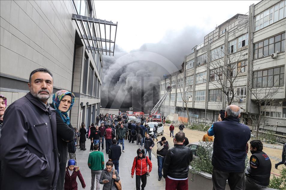 Bayrampaşa'daki yangın