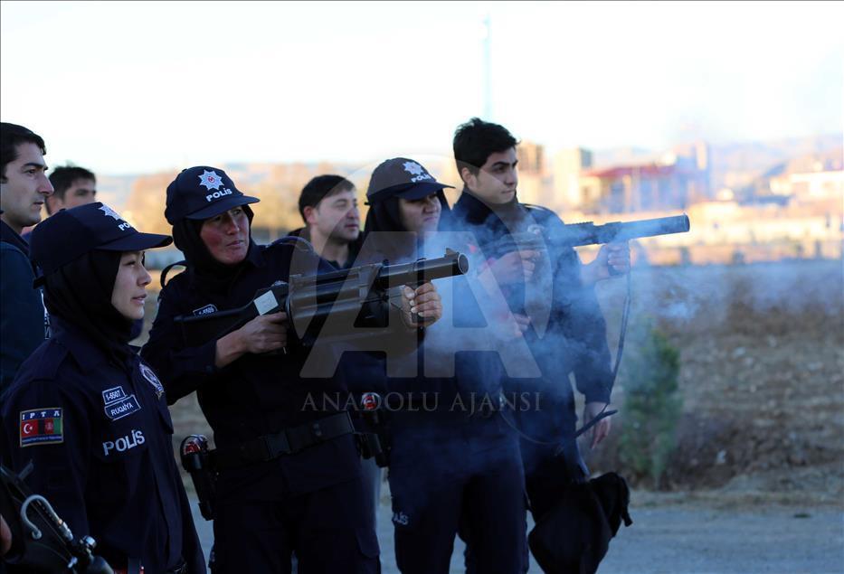Afgan kadınına Sivas'ta polislik eğitimi