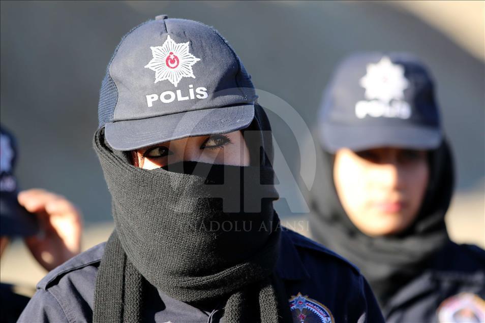 Afgan kadınına Sivas'ta polislik eğitimi