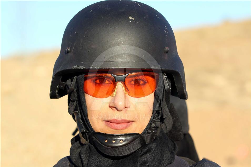 Afgan kadınına Sivas'ta polislik eğitimi