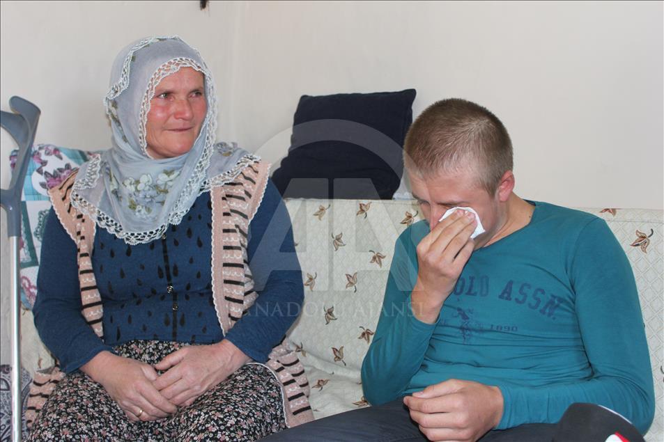 Tek isteği okuluna geri dönmek
