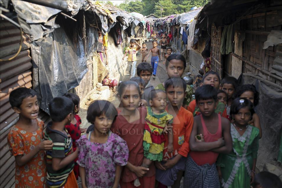 Bangladeş'deki Rohingyalı sığınmacılar