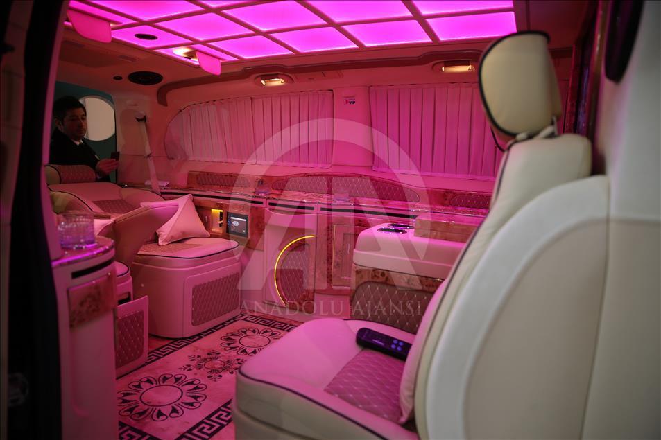 Araplara "klozetli" VIP araç