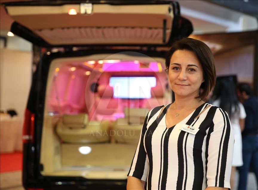 Araplara "klozetli" VIP araç