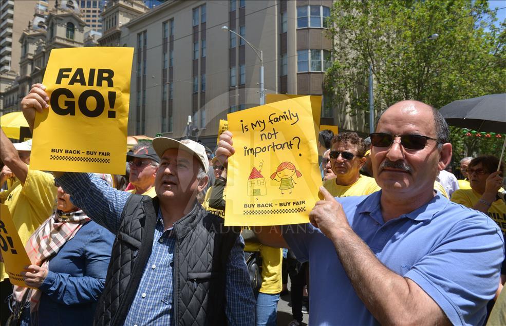 Taksi sektöründeki kriz Avustralyalı Türkleri de vurdu
