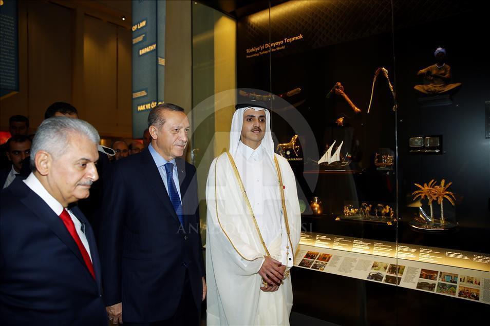 Cumhurbaşkanlığı Abdullah Gül Müze ve Kütüphanesi açılış töreni