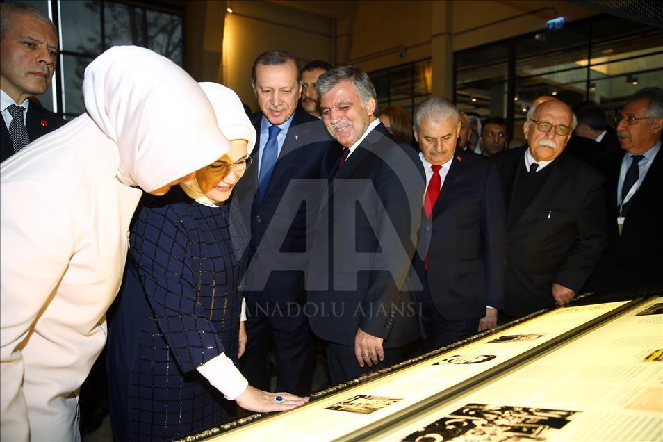 Cumhurbaşkanlığı Abdullah Gül Müze ve Kütüphanesi açılış töreni