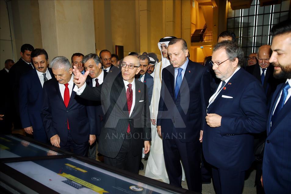 Cumhurbaşkanlığı Abdullah Gül Müze ve Kütüphanesi açılış töreni
