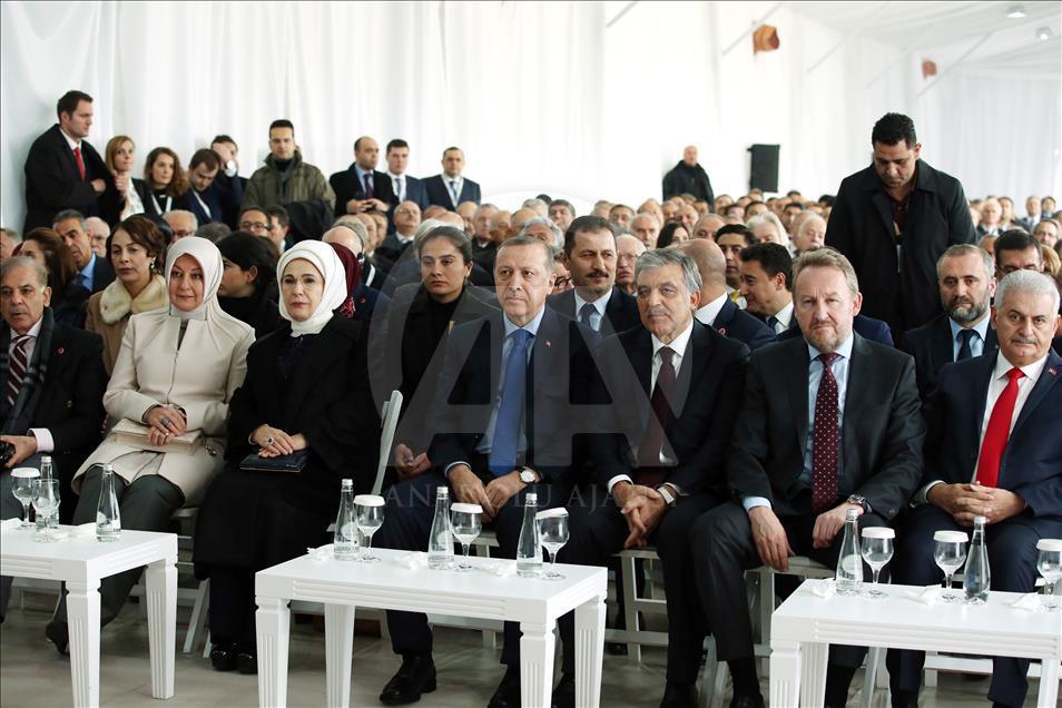 Cumhurbaşkanlığı Abdullah Gül Müze ve Kütüphanesi açılış töreni