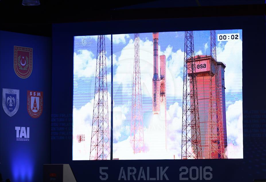 GÖKTÜRK-1 uydusu fırlatıldı