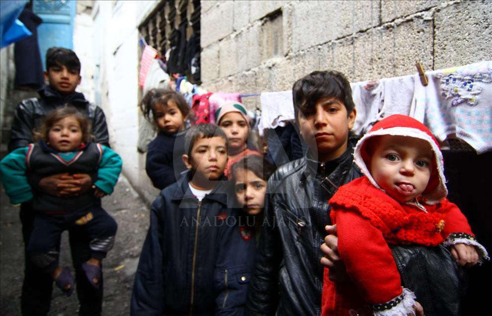 Suriyeli ailenin odunlukta yaşam mücadelesi