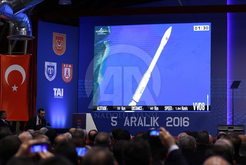 GÖKTÜRK-1 uydusu fırlatıldı