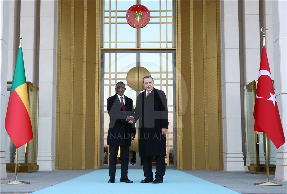 Cumhurbaşkanı Recep Tayyip Erdoğan'ın kabulü