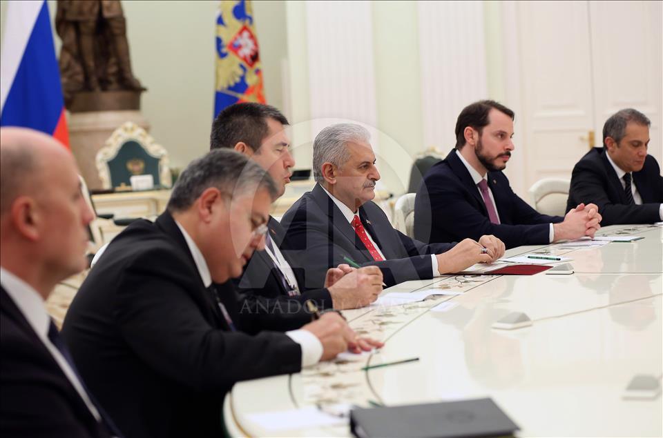Başbakan Yıldırım Rusya'da