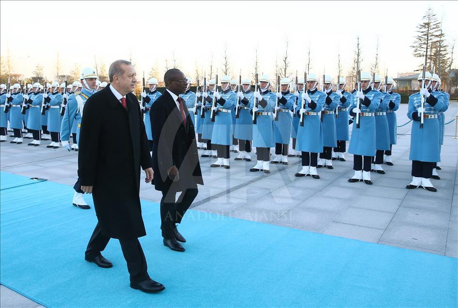 Cumhurbaşkanı Recep Tayyip Erdoğan'ın kabulü