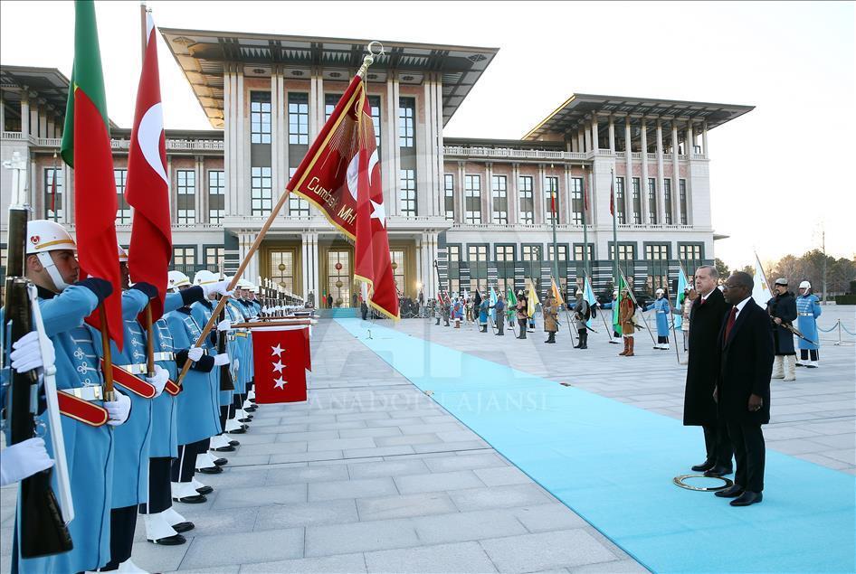 Cumhurbaşkanı Recep Tayyip Erdoğan'ın kabulü