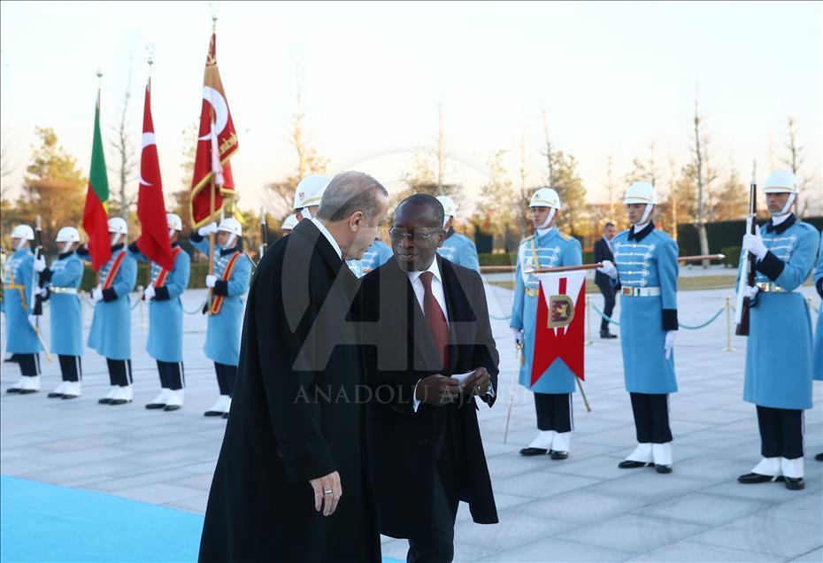 Cumhurbaşkanı Recep Tayyip Erdoğan'ın kabulü