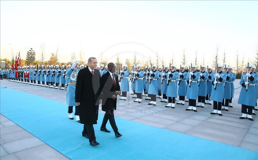 Cumhurbaşkanı Recep Tayyip Erdoğan'ın kabulü