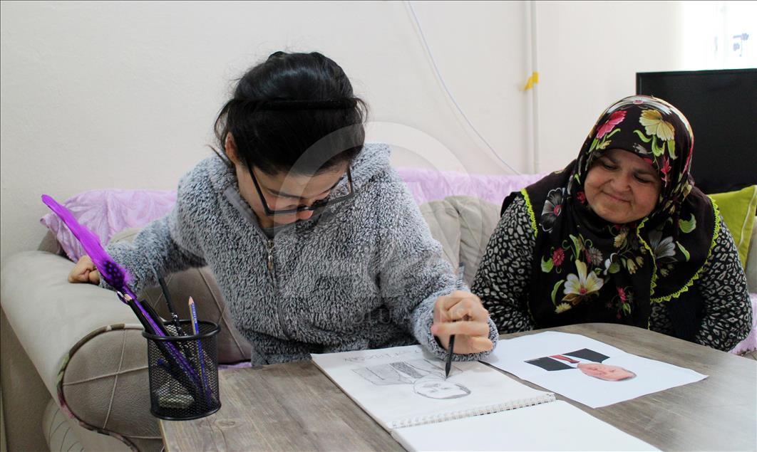 Cumhurbaşkanının araması engelli Gülşah'ı mutlu etti