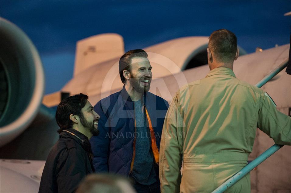 Hollywood stars visit Incirlik Air Base in Adana