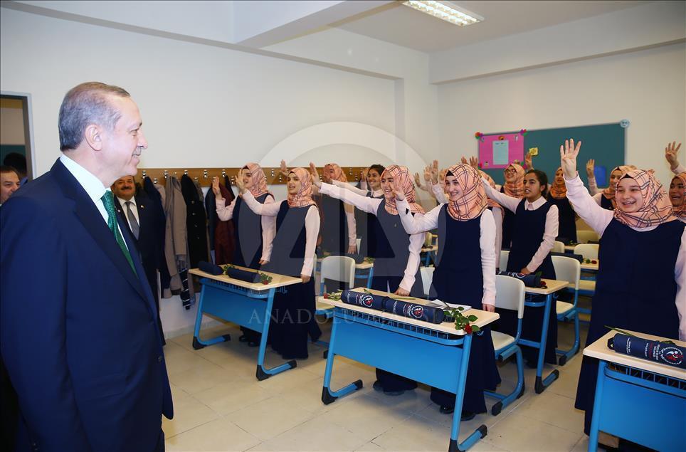 Cumhurbaşkanı Recep Tayyip Erdoğan, İstanbul'da