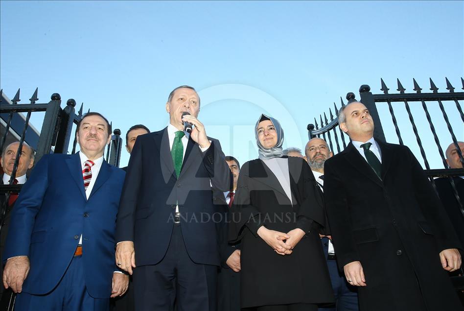 Cumhurbaşkanı Recep Tayyip Erdoğan, İstanbul'da