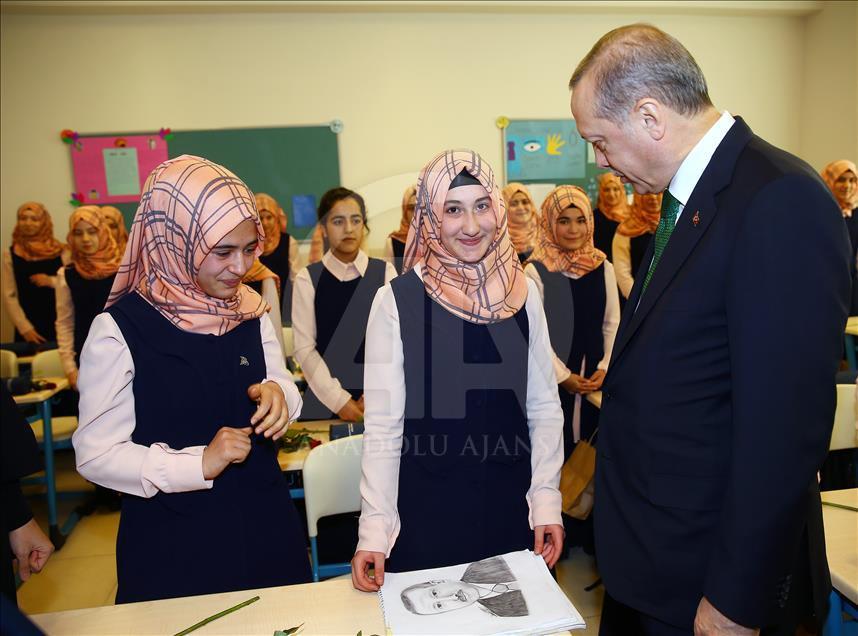 Cumhurbaşkanı Recep Tayyip Erdoğan, İstanbul'da